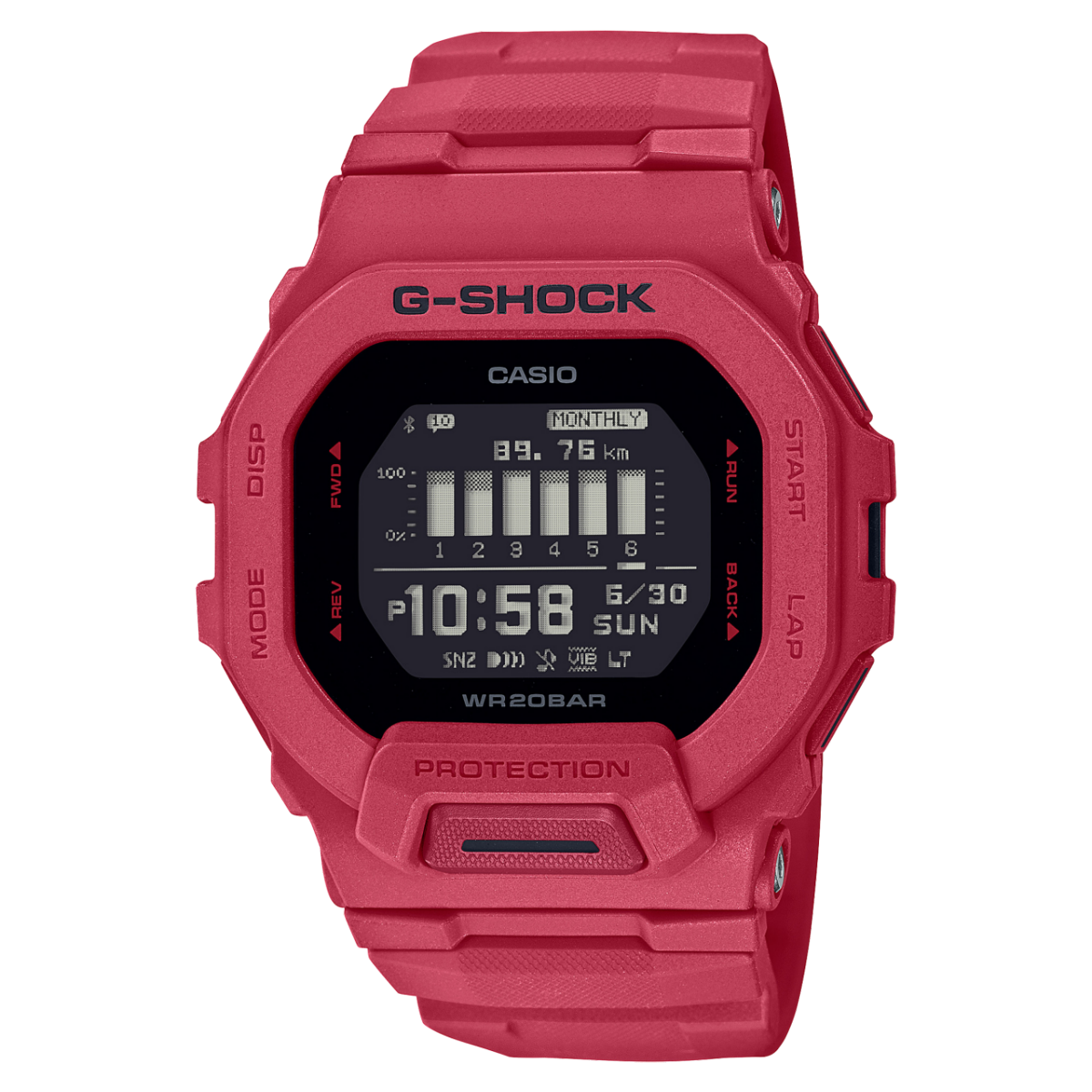 GBD200RD-4 | Digital Men's Watch G-SHOCK | CASIO