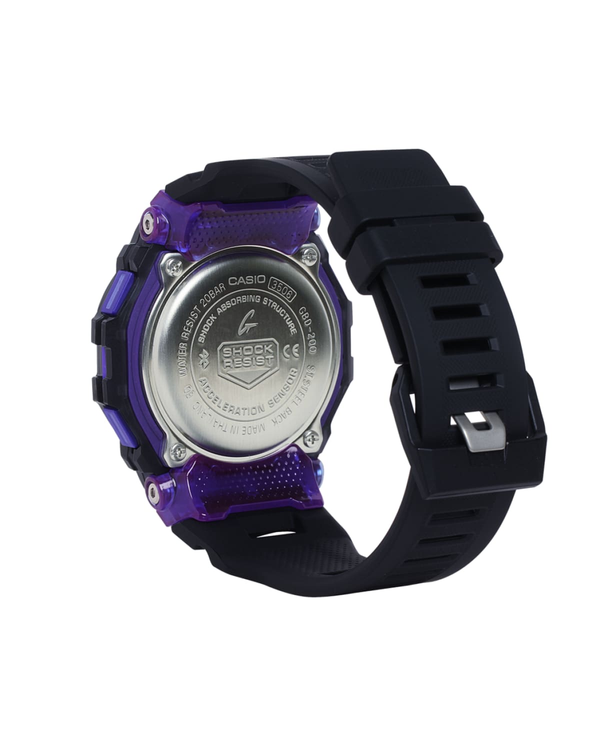 GBD200SM-1A6 | Transparent Purple Move Watch - G-SHOCK | CASIO