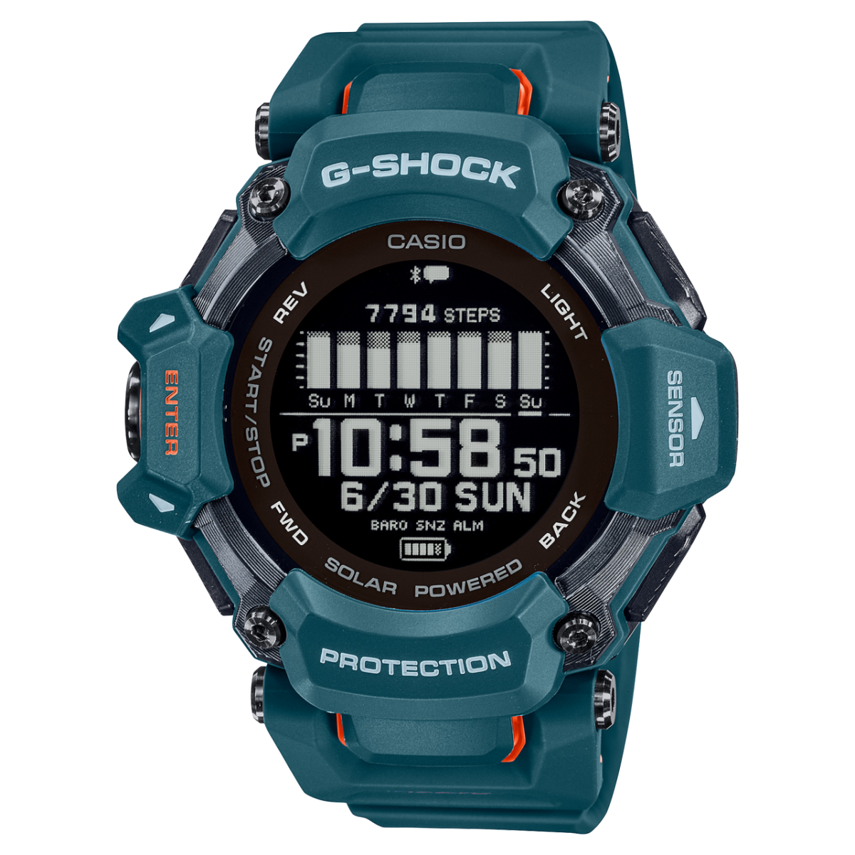 GBDH2000-2 | G-SHOCK G-SHOCK MOVE Blue, Light blue | CASIO