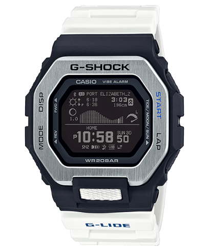 GBX100-7 | White G-SHOCK G-LIDE Surf Watch | Casio G-SHOCK