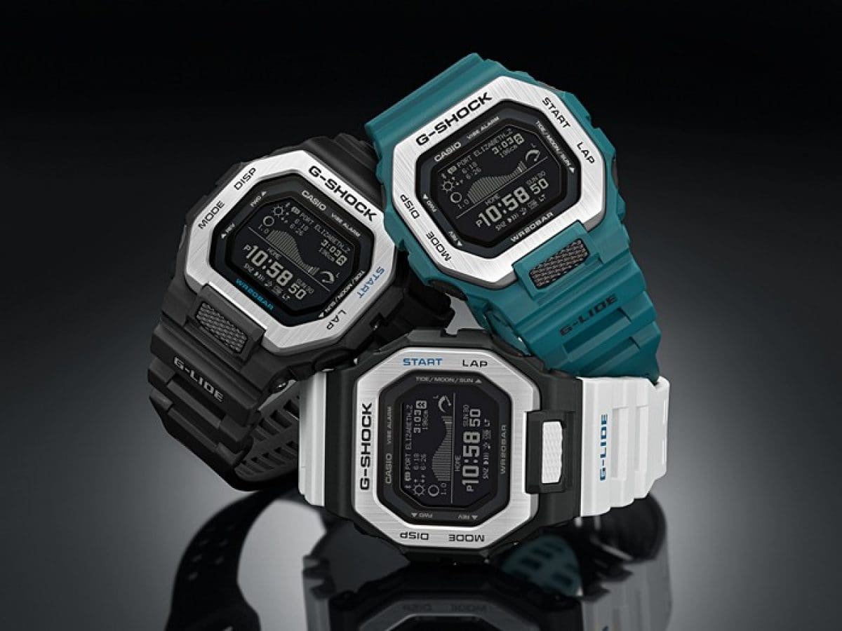GBX100-7 | White G-SHOCK G-LIDE Surf Watch | Casio G-SHOCK