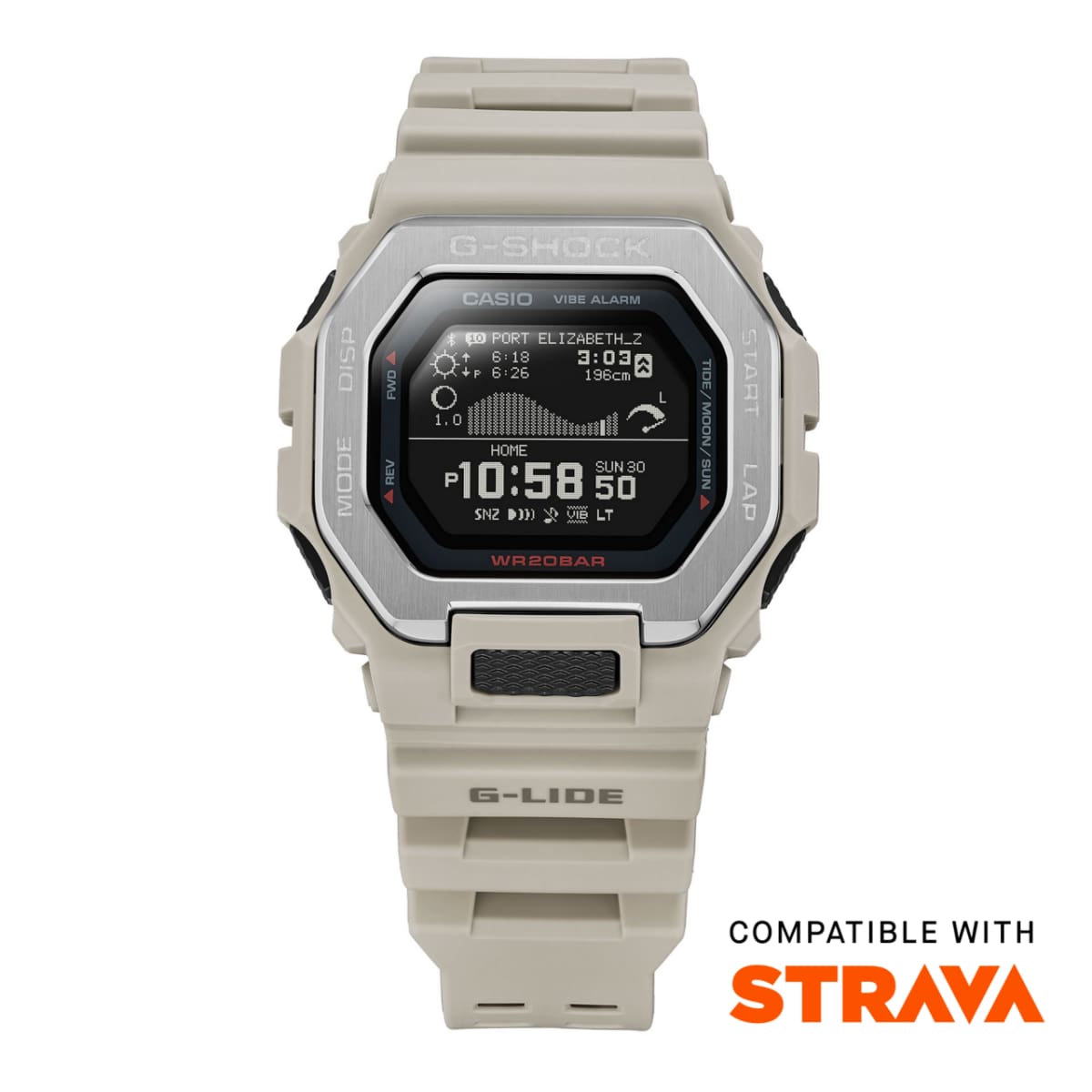 GBX100-8 | G-SHOCK G-LIDE Silver | CASIO