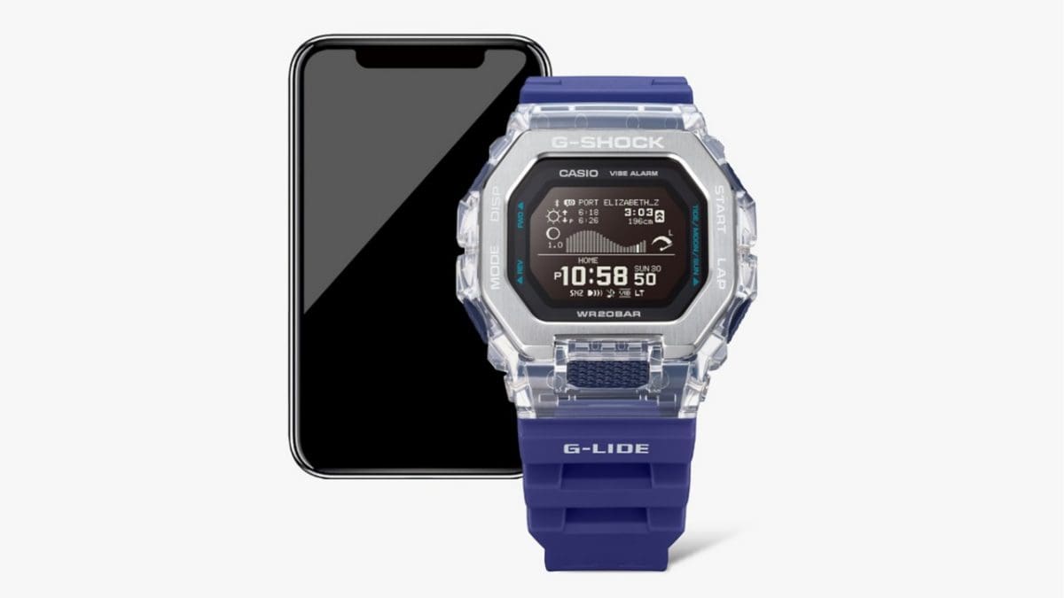 GBX100S-1 | G-SHOCK G-LIDE Silver | CASIO