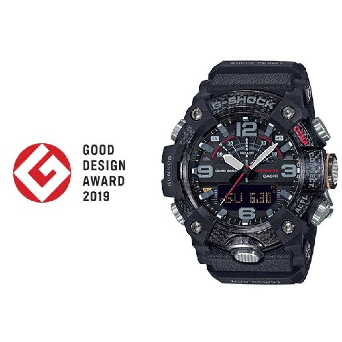 GGB100-1A | Black Mudmaster Men's Watch G-SHOCK | CASIO