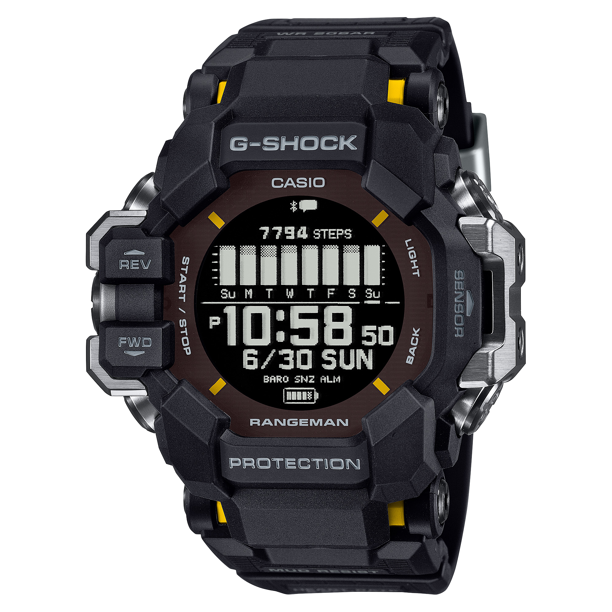 GPRH1000-1 | Black Master of G Rangeman GPS Watch | Casio G-SHOCK