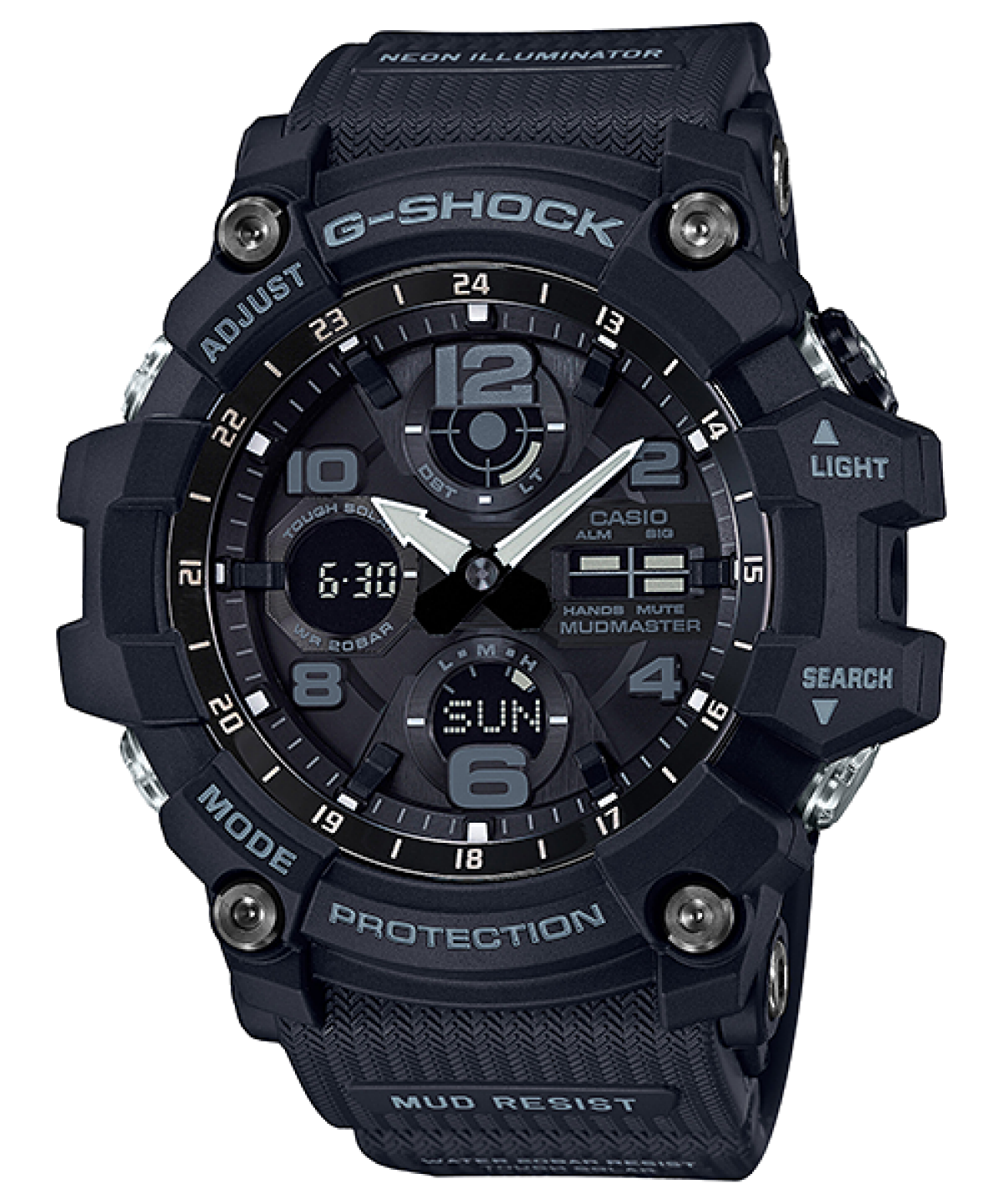 GSG-100-1A | G-SHOCK MASTER OF G - LAND Black | CASIO