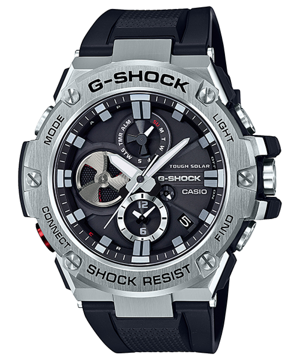 GSTB100-1A | Black G-STEEL Men's Watch G-SHOCK | CASIO