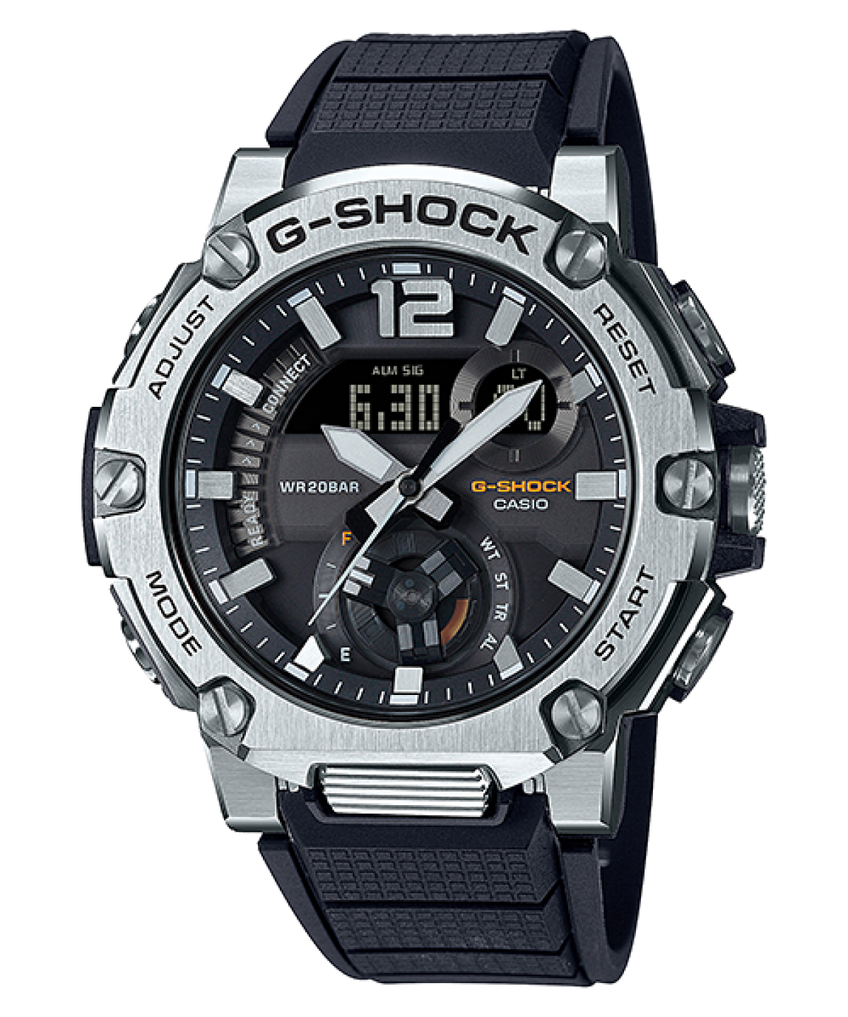 GSTB300S-1A | Silver G-Steel Watch - G-SHOCK | CASIO