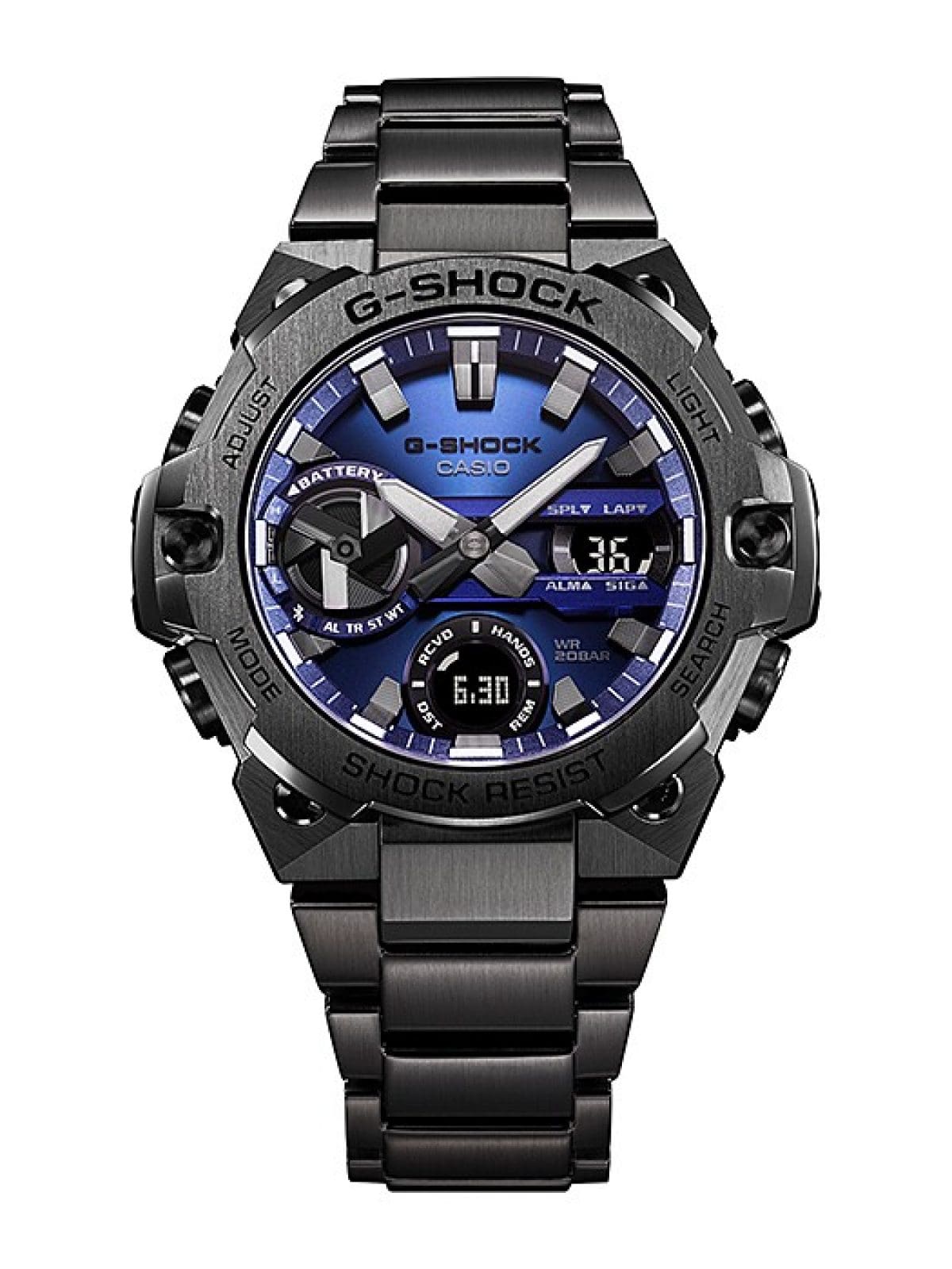 GSTB400BD1A2 | G-SHOCK G-STEEL Black | CASIO