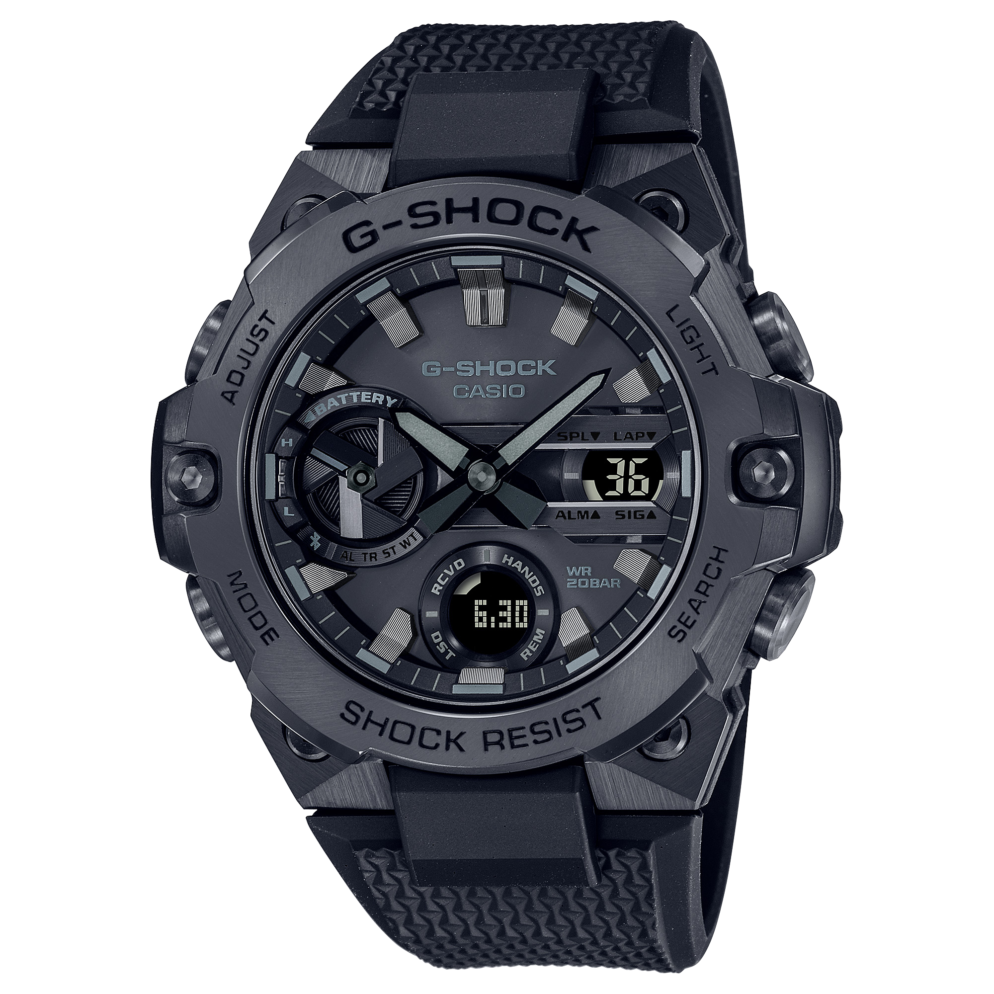 GSTB400BB-1A | G-SHOCK G-STEEL Black | CASIO