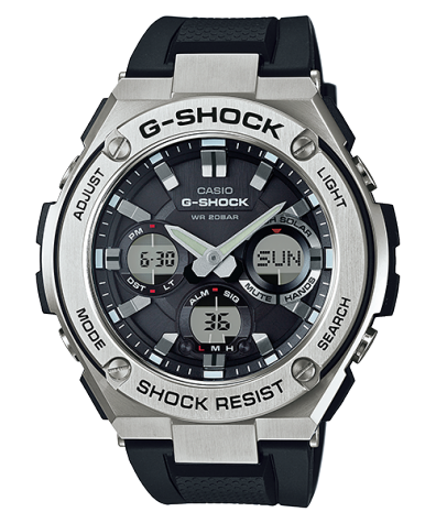 GSTS110-1A | Black G-STEEL Men's Watch G-SHOCK | CASIO