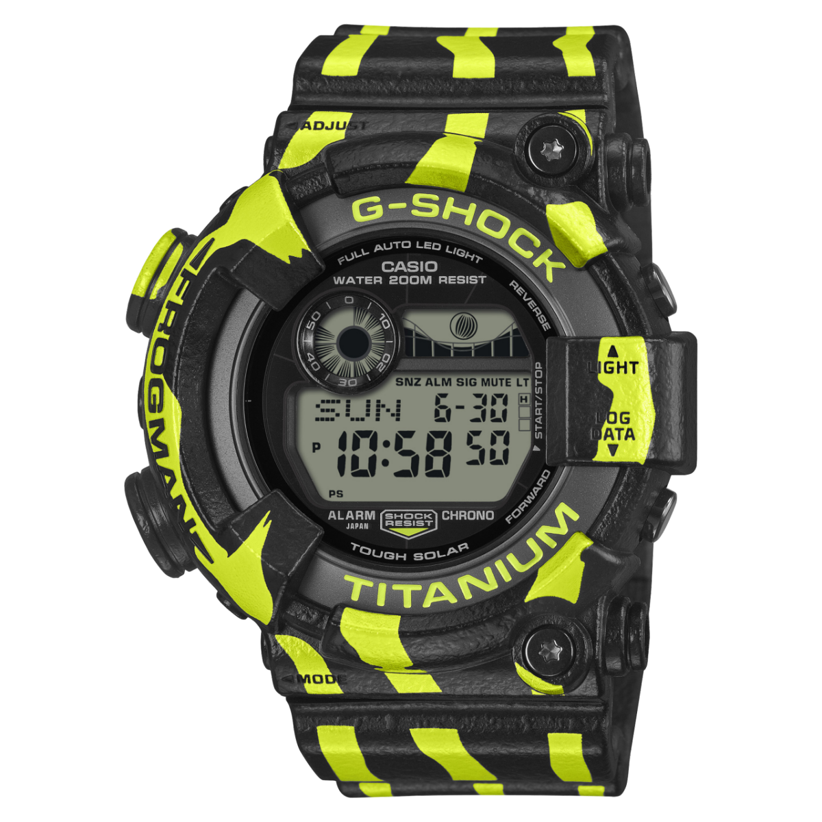 GW8200TPF-1 | G-SHOCK MASTER OF G - SEA Black | CASIO