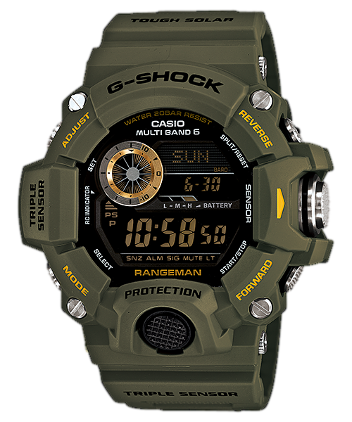 GW9400-3 | Green Master of G Men's Watch G-SHOCK | CASIO