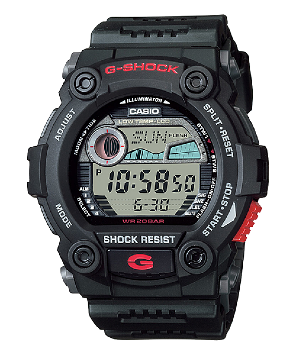 G7900-1 | Digital Black Men's Watch G-SHOCK | CASIO
