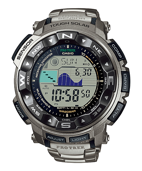 PRW2500T-7 | Titanium Watch - PRO TREK | CASIO