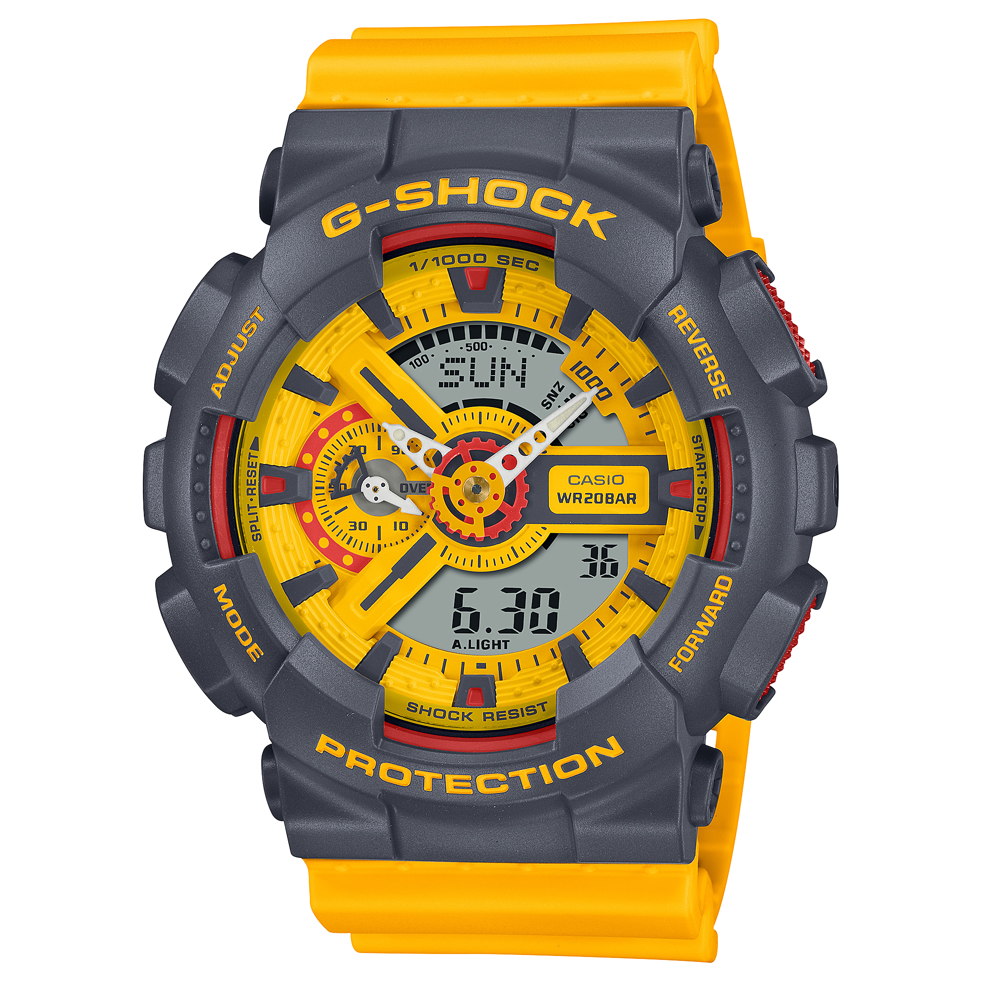 GA110Y-9A | G-SHOCK ANALOG-DIGITAL Gray | CASIO