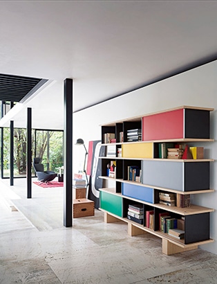 526 NUAGE（ニュアージュ ブックシェルフ） Cassina | カッシーナ