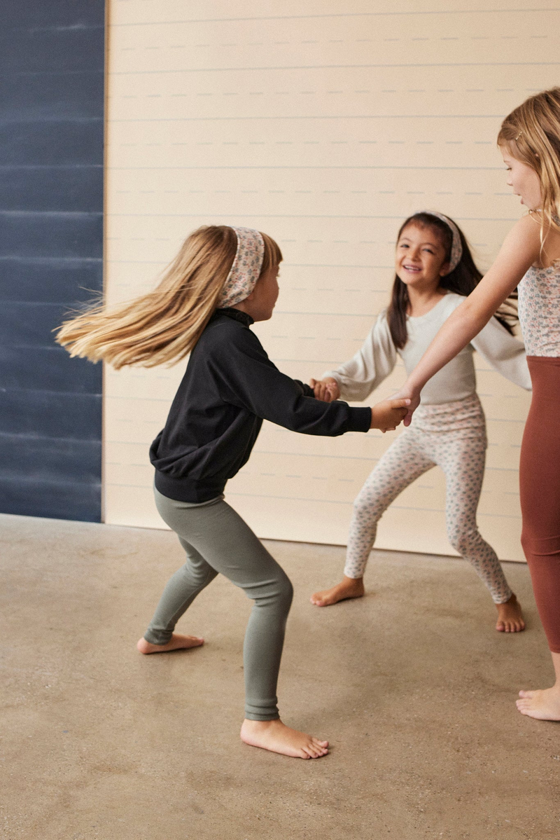 Soor Ploom Stretch Legging - Eucalyptus – Casp Baby Mommy & Me