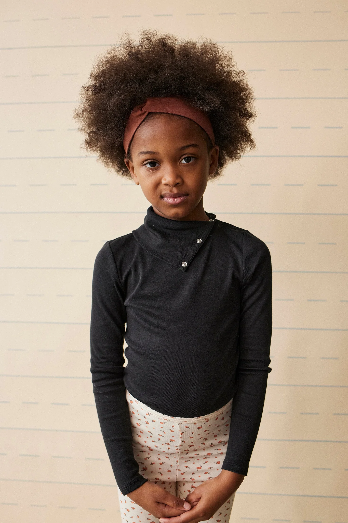 Soor Ploom Long Sleeve Snap Turtleneck - Black – Casp Baby Mommy