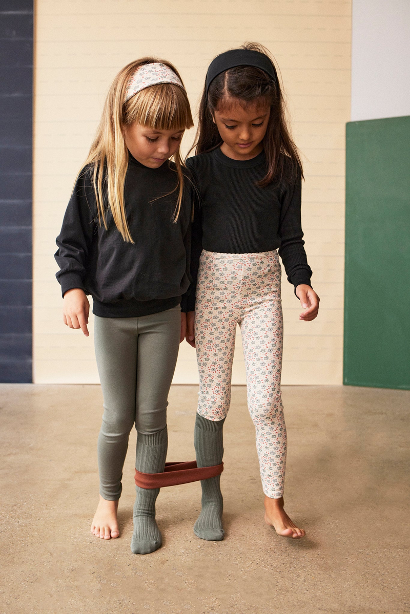 Soor Ploom Stretch Legging - Eucalyptus – Casp Baby Mommy & Me