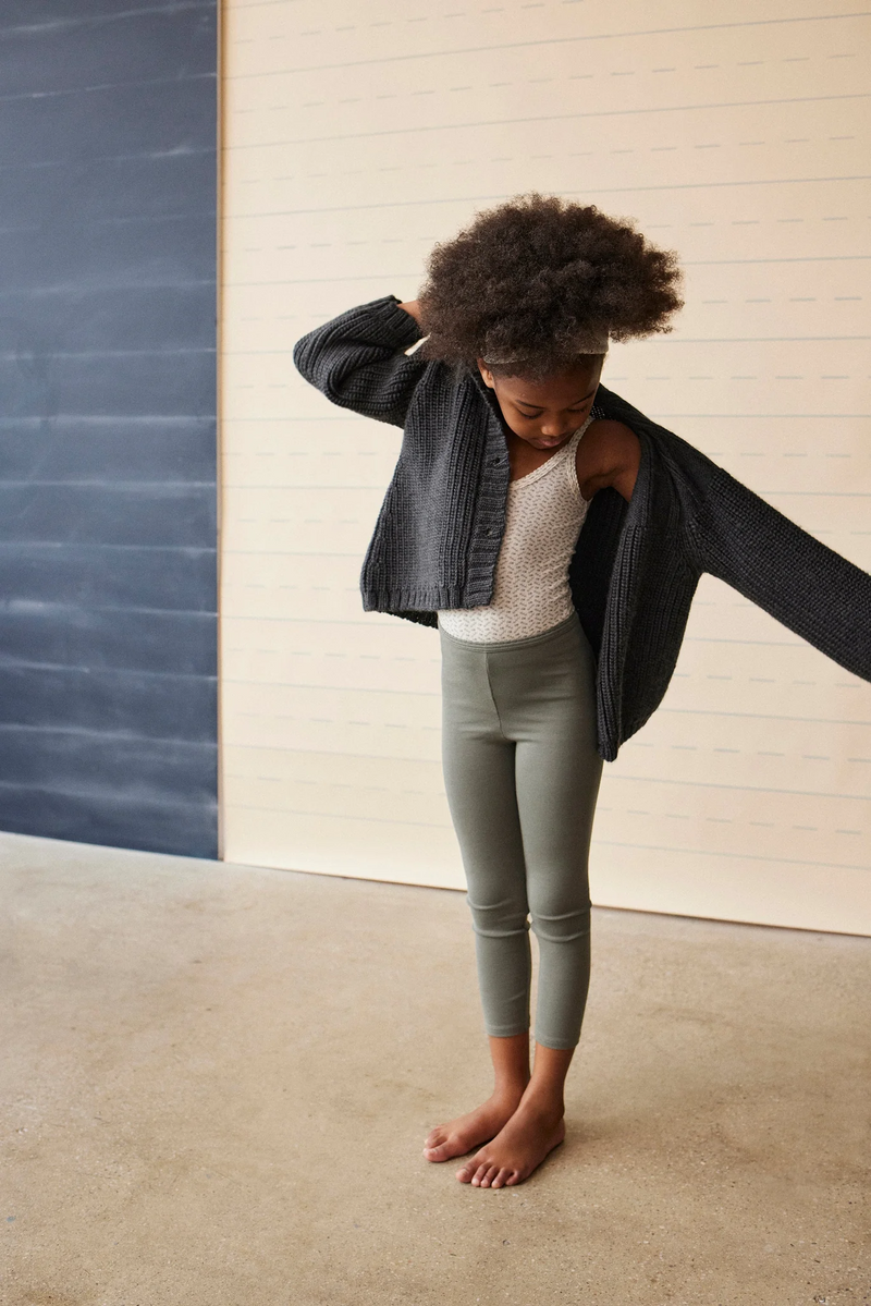 Soor Ploom Stretch Legging - Eucalyptus – Casp Baby Mommy & Me