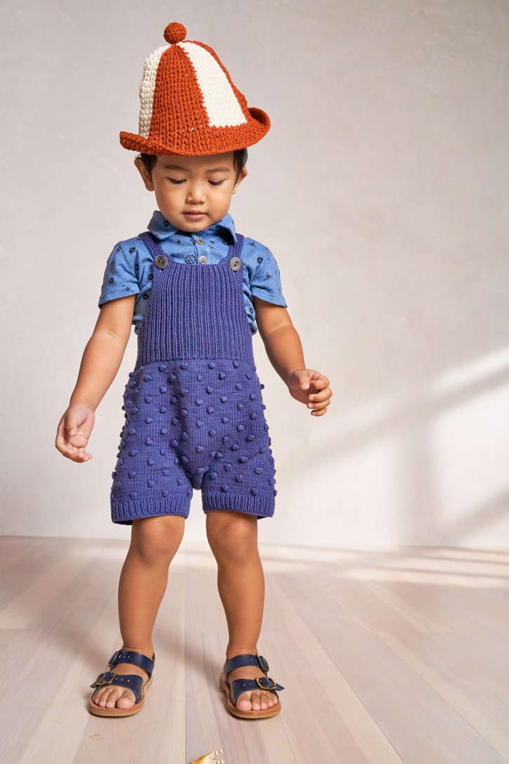 Misha & Puff Popcorn Romper - Blue Violet – Casp Baby Mommy & Me