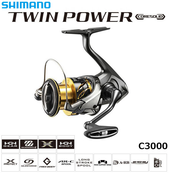 シマノ(SHIMANO) 20 ツインパワー C3000 ○完売しました。 ツイン