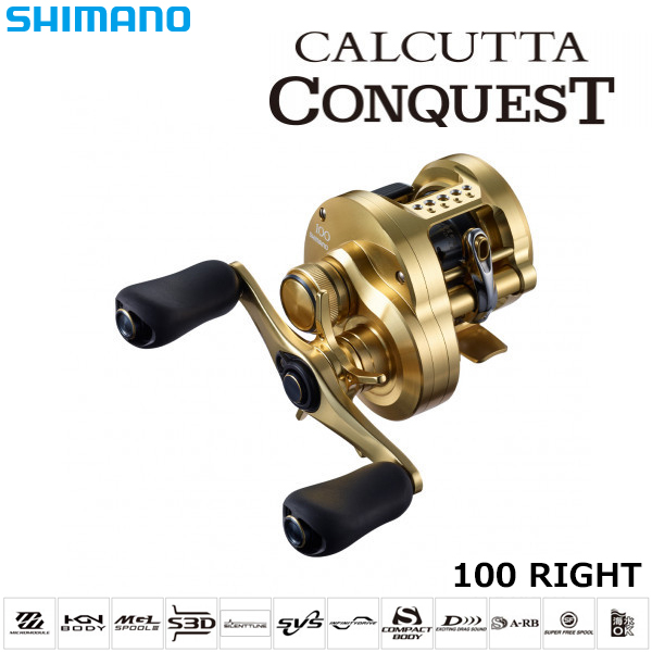 シマノ(SHIMANO) 21 カルカッタコンクエスト 100 カルカッタコン