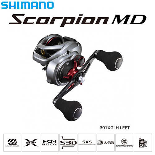シマノ(SHIMANO) 21 スコーピオンMD 301XGLH ☆セール特別処分品