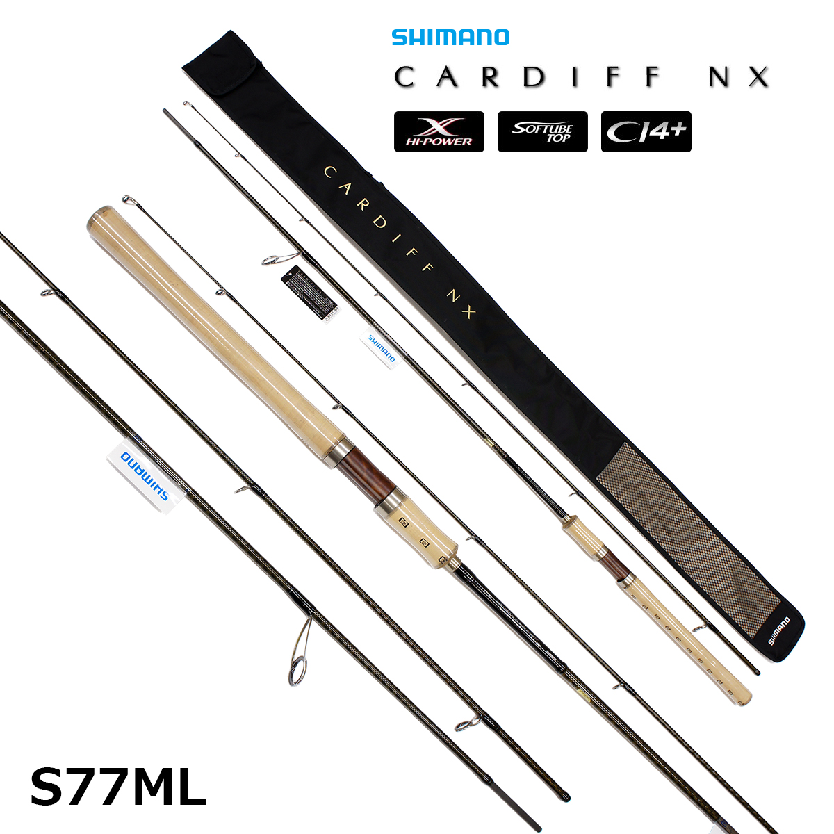 シマノ(SHIMANO) カーディフ NX S77ML ○廃番 完売しました