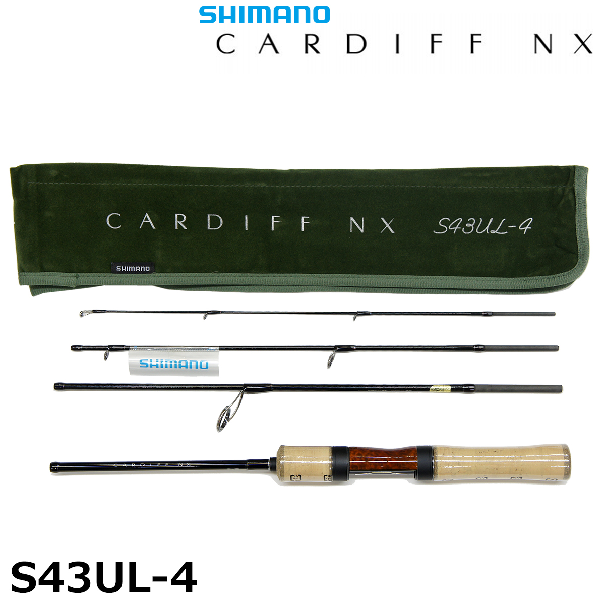 シマノ(SHIMANO) 21 カーディフ NX S43UL-4 カーディフNX[CARDIFF NX