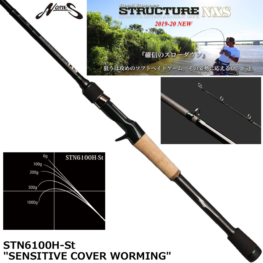 ノリーズ ロードランナー・ ストラクチャーNXS STN6100H-St