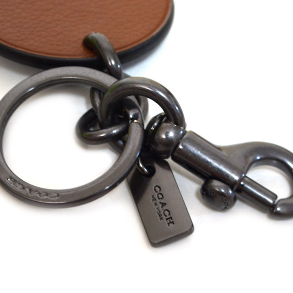 COACH】コーチ ロサンゼルス・ドジャース コラボ レザー キーリング