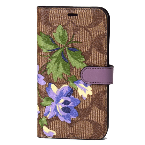COACH】コーチ コーティングキャンパス シグネチャー リリー ブーケ 花