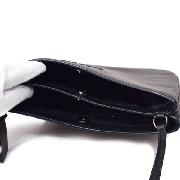 COACH】コーチ スムースレザー ペネロペ ロゴ スリム ショルダー