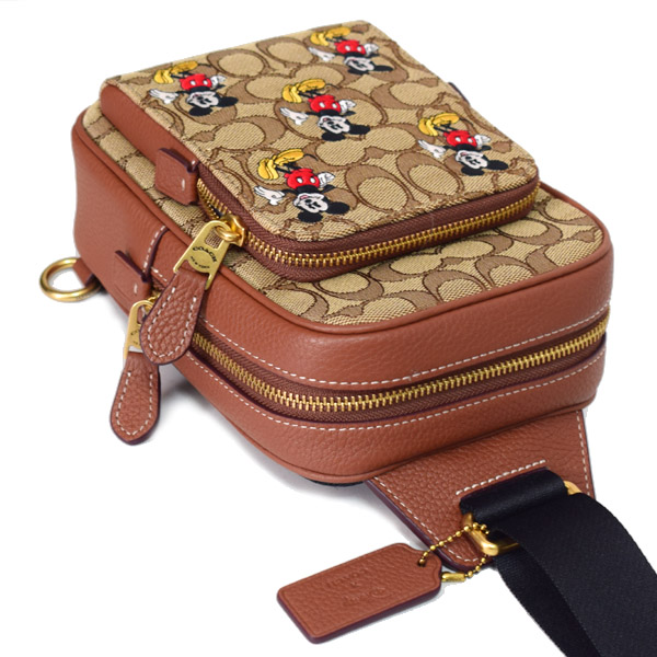 COACH コーチ 新品未使用品 タグ付き ミッキーパッチ ボディバッグ