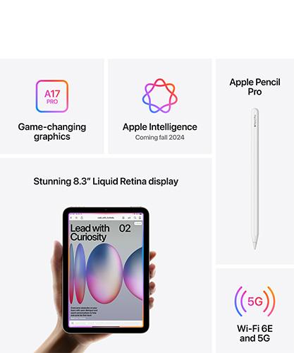 iPad Mini (A17 Pro) 256GB Blue | Cellcom