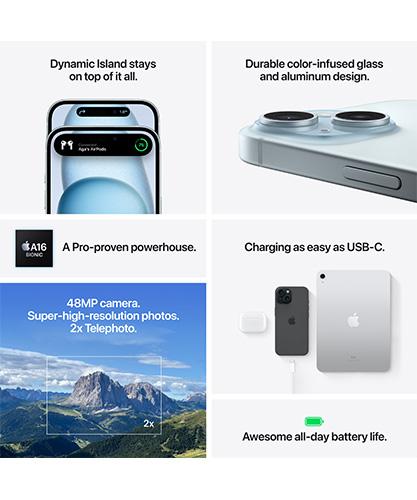 iPhone 15 Plus 128GB Black | Cellcom