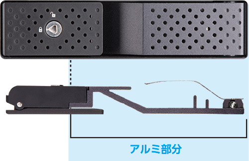 裸族のスカイタワー 10Bay USB10G IS (CRST1035U32CIS2