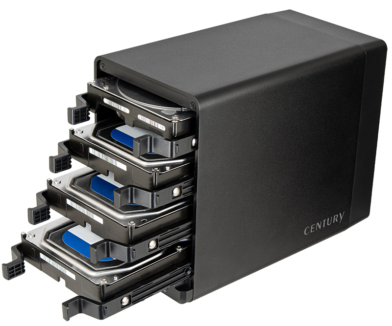 裸族のゲートハウス 4Bay (CRGH35U10G) ハードディスク（HDD）ケース