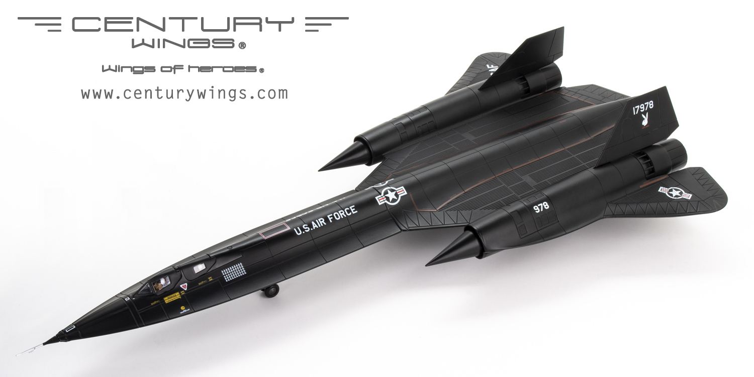CENTURY WINGS Aircraft Diecast Model | 1/72 Scale SR-71 | SR-71