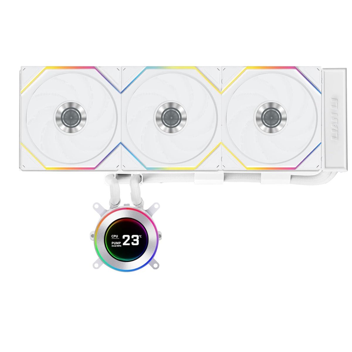 Lian-Li HS2LCD36TW Hydroshift II 360 TL RGB Liquid CPU Cooler
