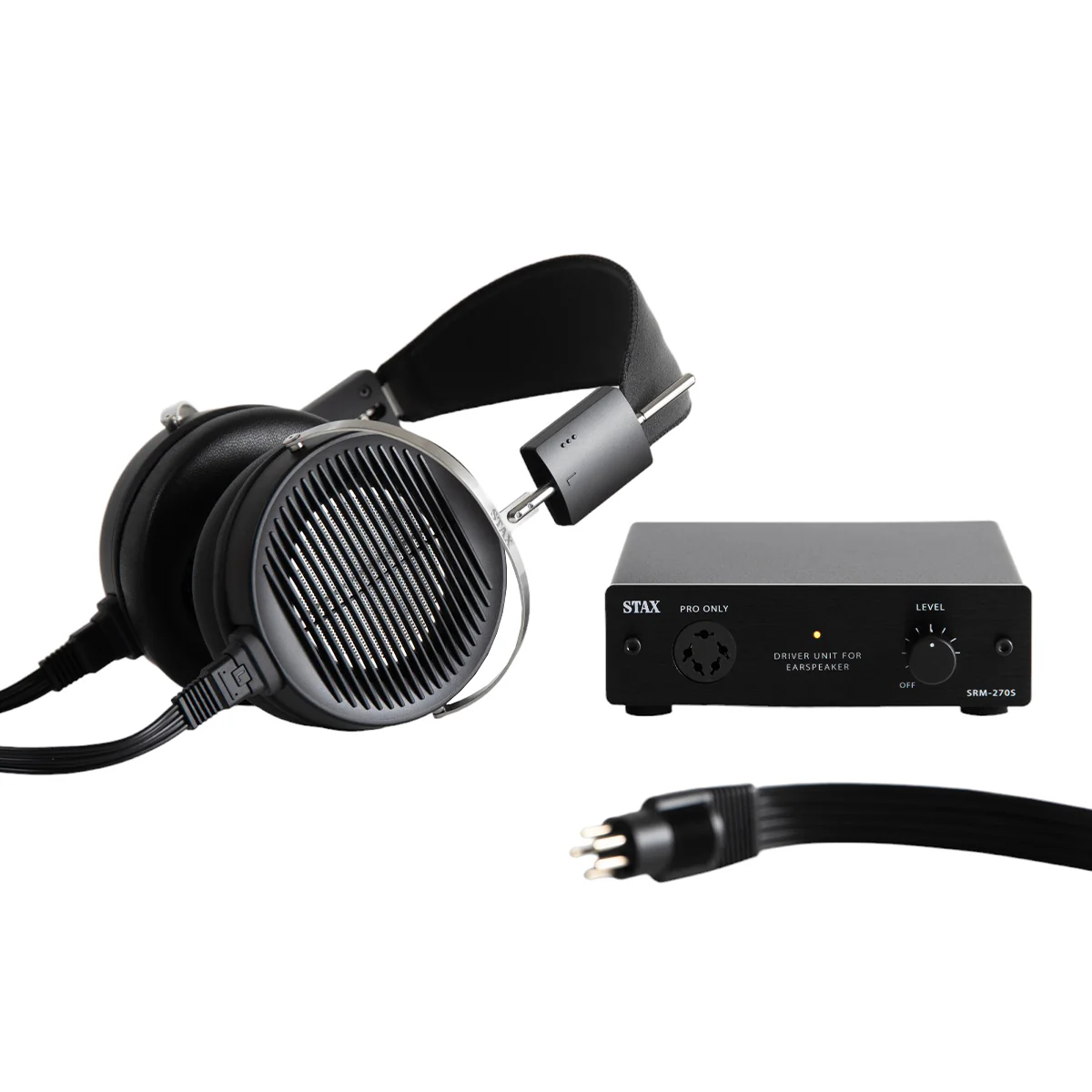 Cuffie HI FI: Stax Srs X 1000 Kit Cuffia Sr X1 E Amp. Srm 270