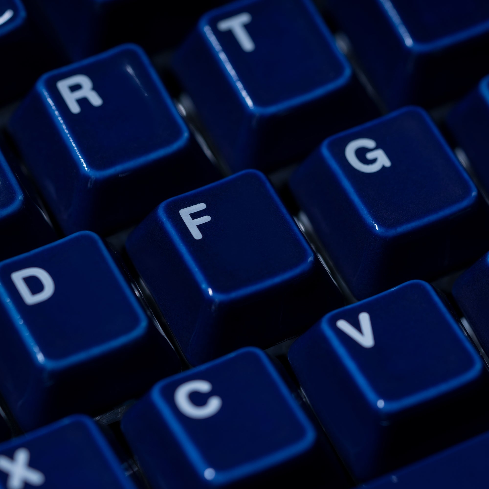 インディゴセラミックキーキャップセット | Cerakey