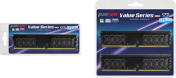 CFD Panramメモリシリーズから、デスクトップ用 DDR4-2666 CL19モデル