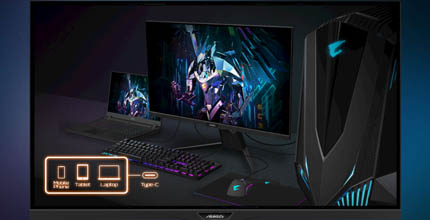 AORUS FV43U | GIGABYTE 43インチ 4K ゲーミングディスプレイ/モニター