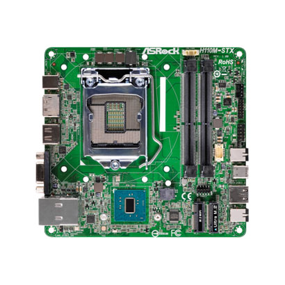 Desk Mini 110/B/BB | ASRock(アスロック) Intel® H110 MiniSTX