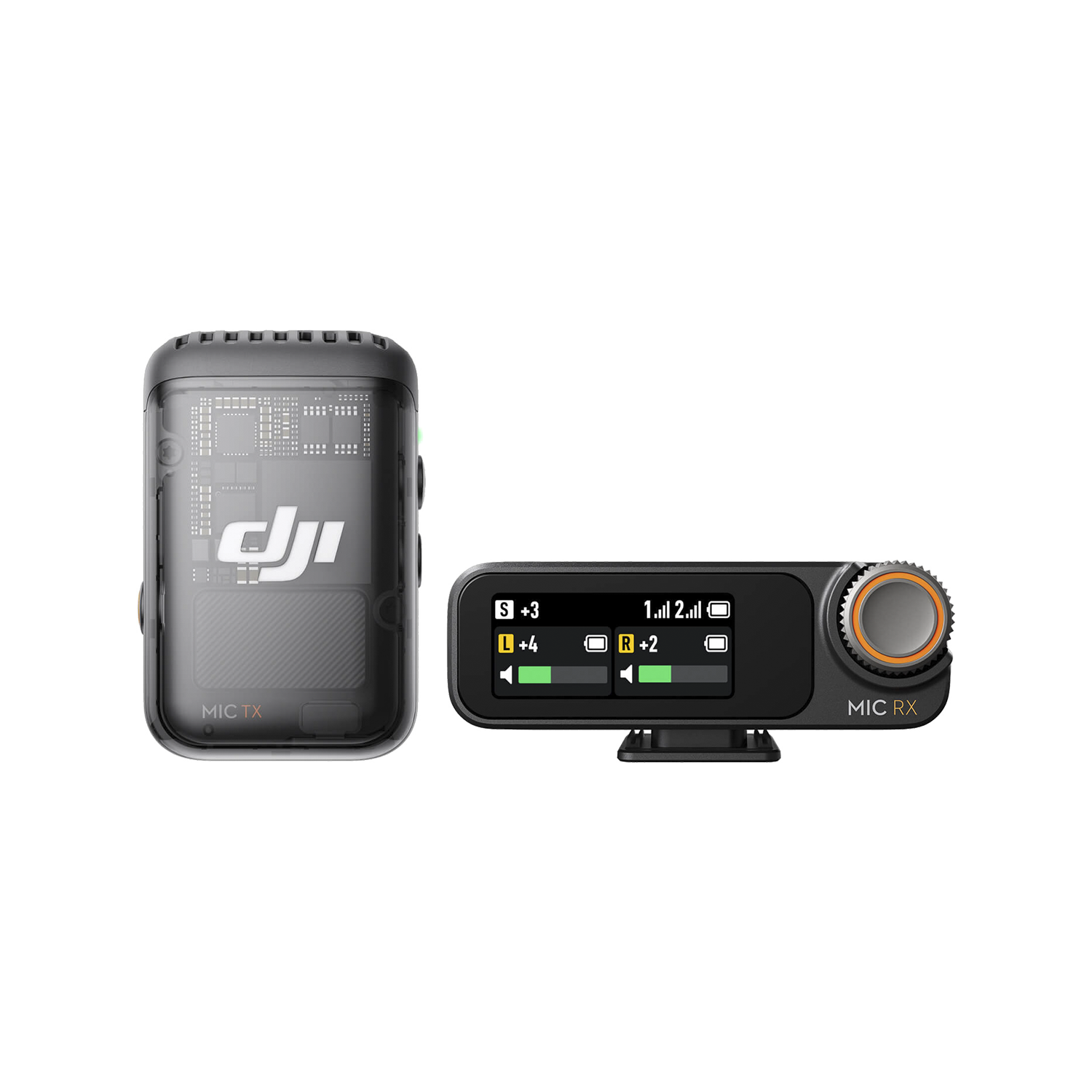 DJI Mic 2 (2 TX + 1 RX + Charging Case)（FCC） | DJI Mic 2 (2 TX +