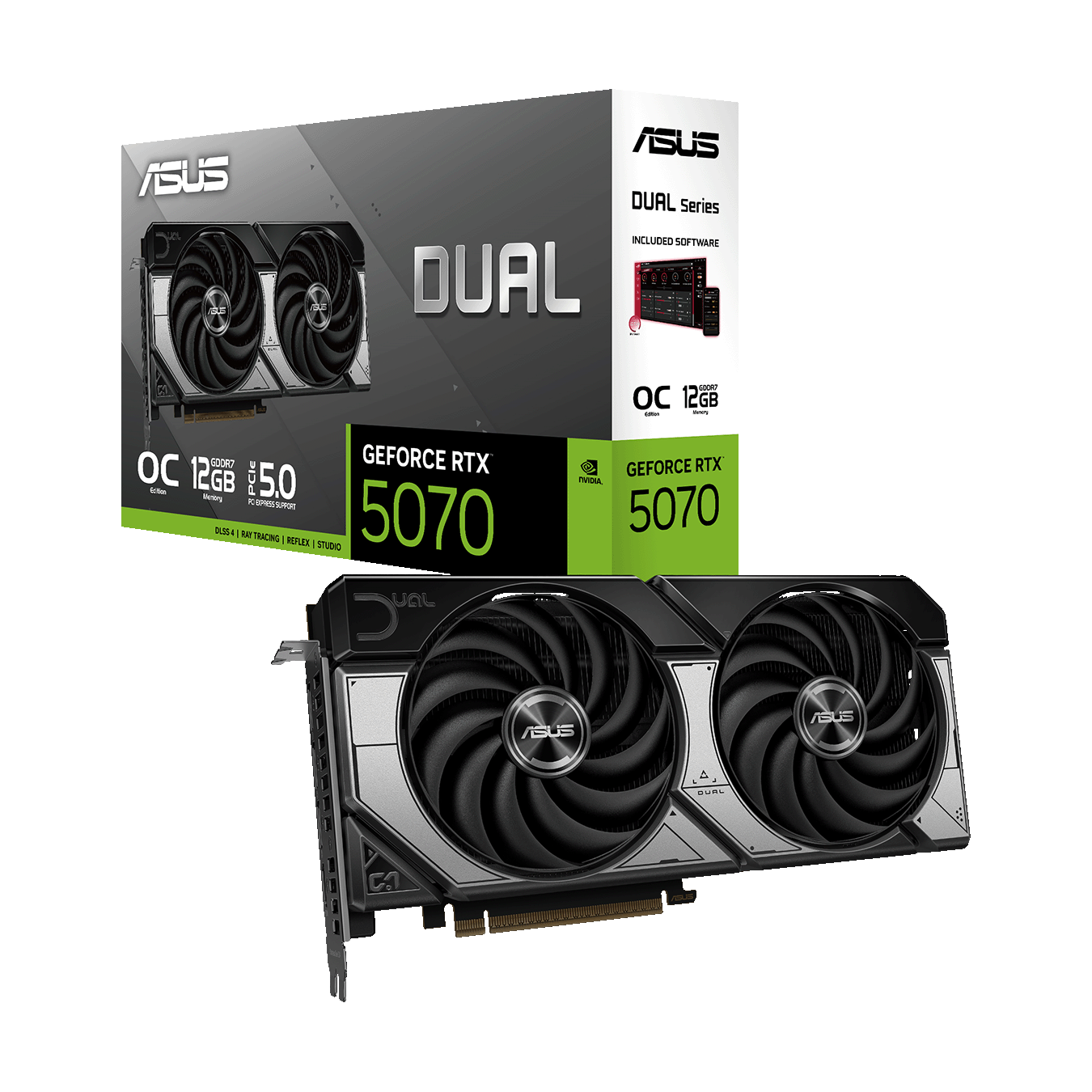 DUAL-RTX5070-O12G | DUAL-RTX5070-O12G | ASUS(エイスース) NVIDIA