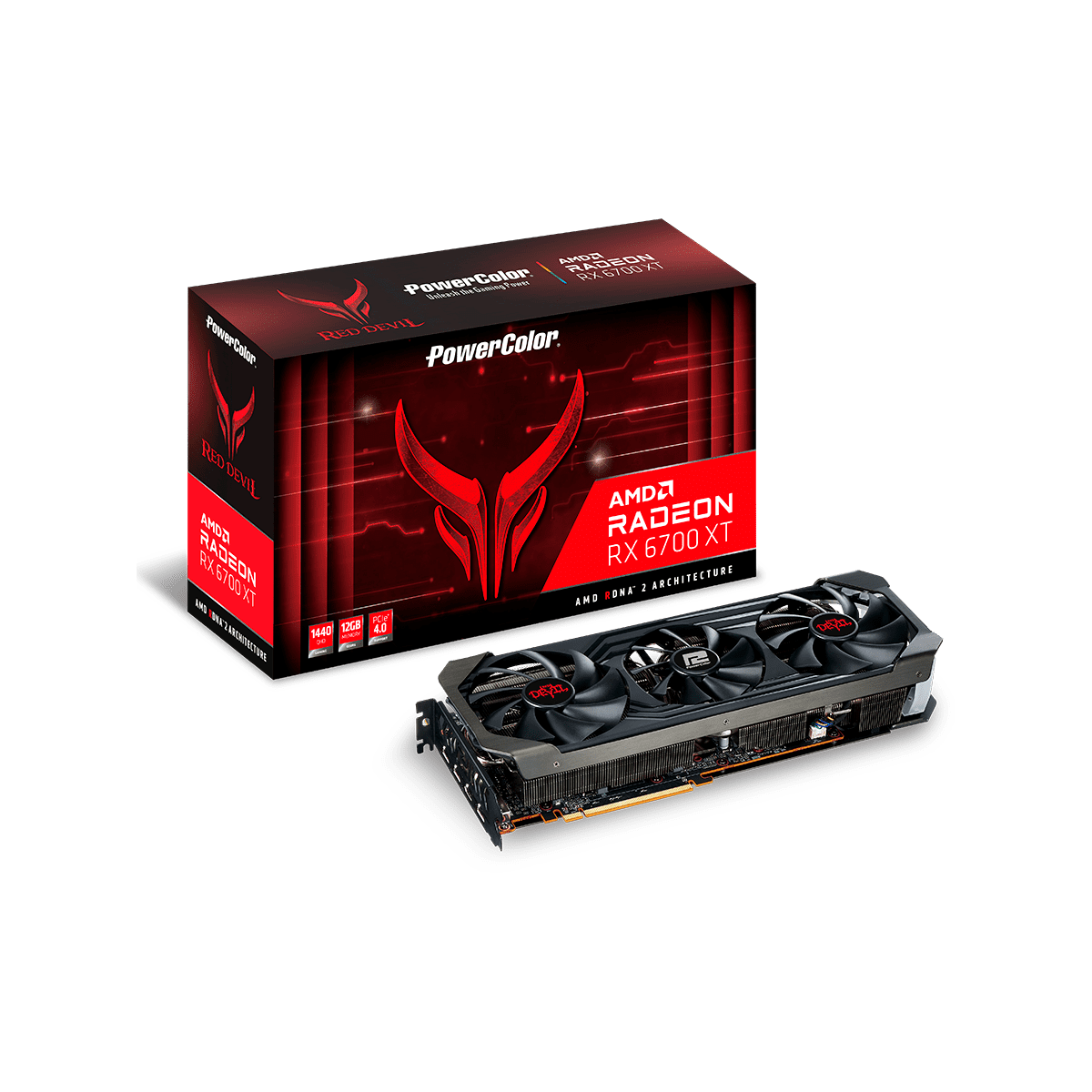 AXRX 6700XT 12GBD6-3DHE/OC | PowerColor(パワーカラー) Radeon RX
